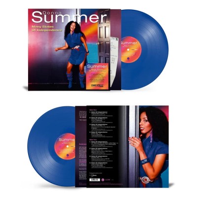 Donna Summer - Many States Of Independence (140G Transparent Blue vinyl)